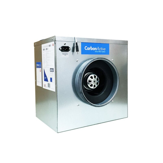 CarbonActive EC EBM Silent Box 280m³/h 125mm 450 Pa