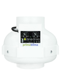 Prima Klima Fan, 400m³/ h Temp. Controlled, 125mm